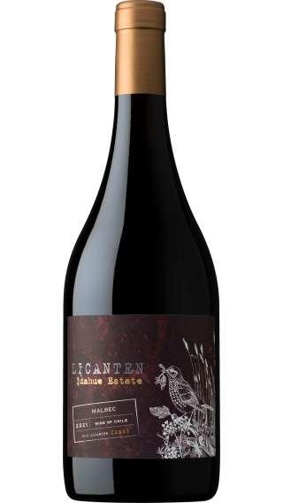 Bottle of La Ronciere Licanten Malbec 2021 wine 750 ml