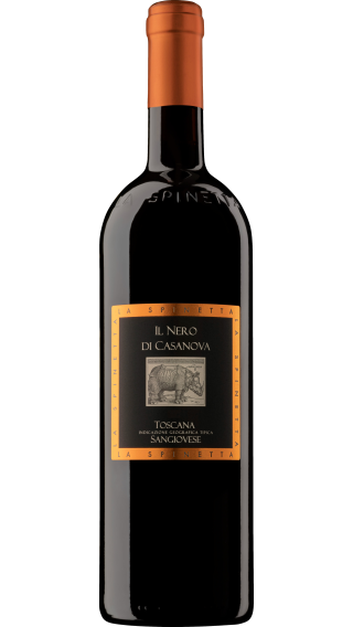 Bottle of La Spinetta Il Nero di Casanova 2020 wine 750 ml