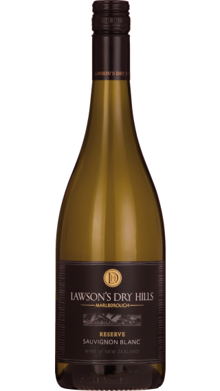 Bottle of Lawson's Dry Hills Sauvignon Blanc Reserve 2023 wine 750 ml