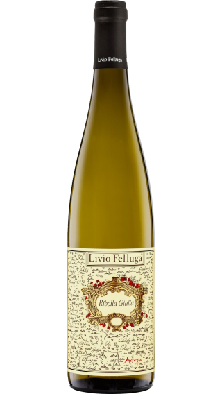 Bottle of Livio Felluga Ribolla Gialla 2023 wine 750 ml