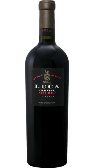 Bottle of Luca Old Vine Malbec 2021 wine 750 ml