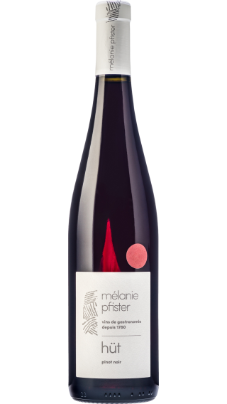 Bottle of Melanie Pfister Pinot Noir Hut 2022 wine 750 ml