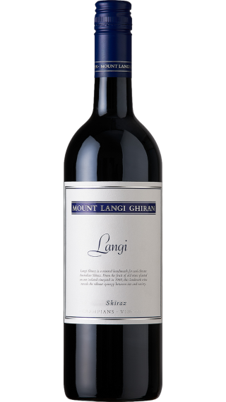 Bottle of Mount Langi Ghiran Langi Shiraz 2019 wine 750 ml