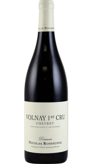 Bottle of Nicolas Rossignol Volnay Premier Cru Chevret 2019 wine 750 ml