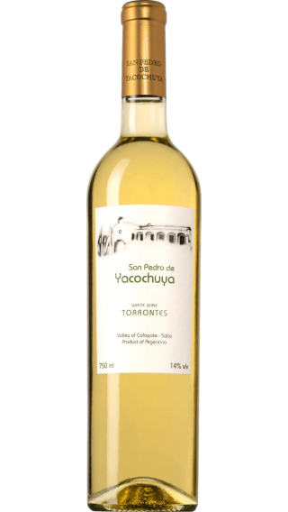 Bottle of San Pedro de Yacochuya Torrontes 2021 wine 750 ml