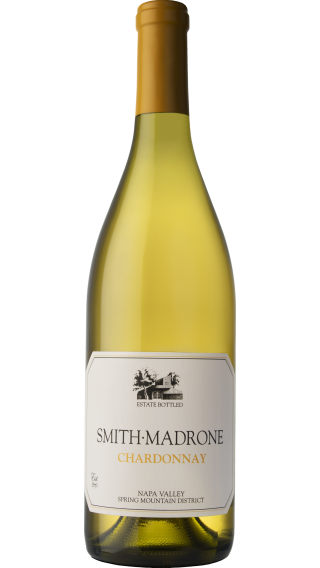 Bottle of Smith Madrone Chardonnay 2018 wine 750 ml