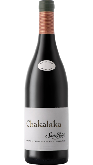 Bottle of Spice Route Chakalaka 2021 wine 750 ml