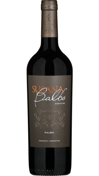 Bottle of Susana Balbo Signature Malbec 2019 wine 750 ml