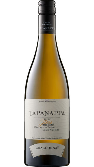 Bottle of Tapanappa Tiers Vineyard Chardonnay 2022 wine 750 ml