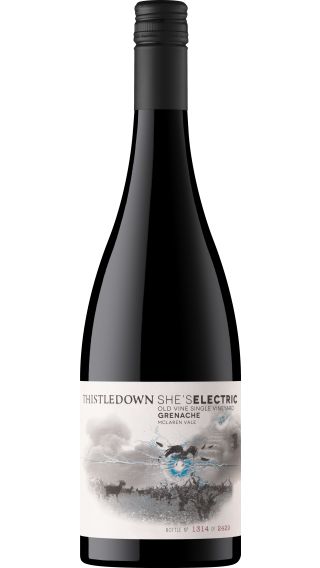 Bottle of Thistledown She's Electric Grenache 2021 wine 750 ml