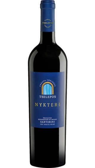 Bottle of Tselepos Nychteri 2022 wine 750 ml