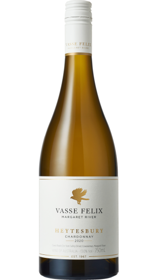 Bottle of Vasse Felix Heytesbury Chardonnay 2021 wine 750 ml