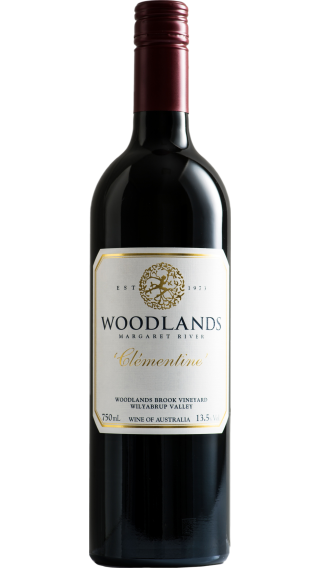 Bottle of Woodlands Clementine 2018 wine 750 ml