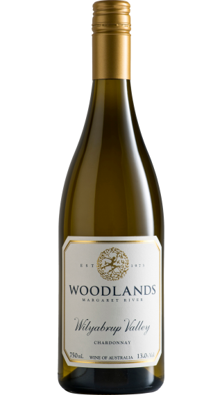 Bottle of Woodlands Wilyabrup Valley Chardonnay 2021 wine 750 ml