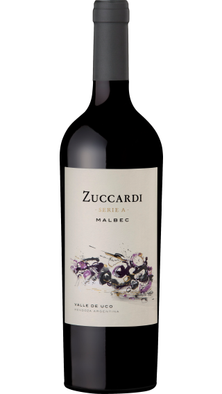 Bottle of Zuccardi Serie A Malbec 2020 wine 750 ml