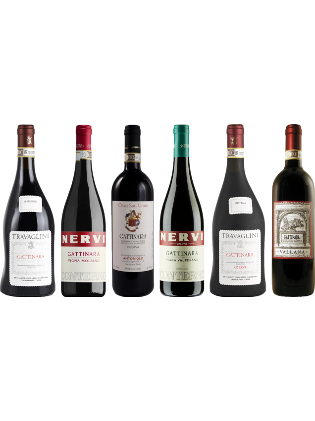 Piemonte Gattinara premium proefkoffer