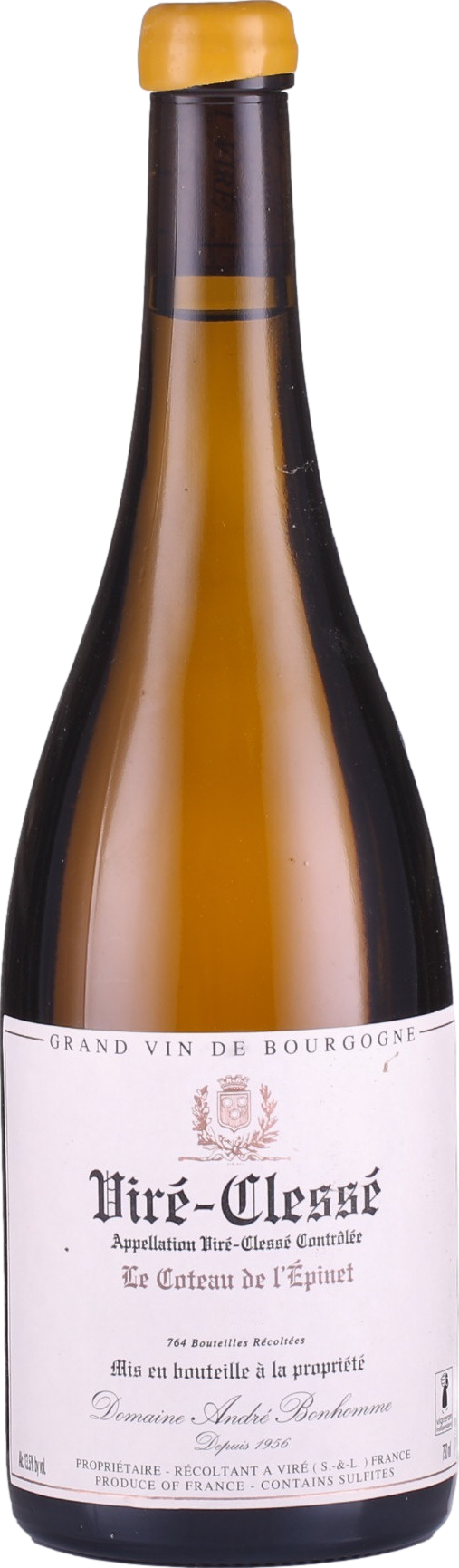 Domaine Andre Bonhomme Vire-Clesse Le Coteau de L'Epinet 2023 afbeelding
