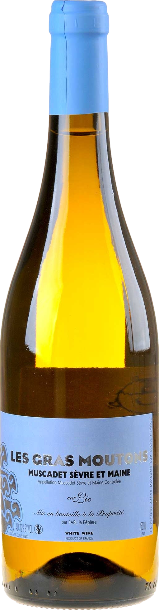 Domaine de la Pepiere Muscadet Sevre et Maine Sur Lie Les Gras Moutons 2023 afbeelding
