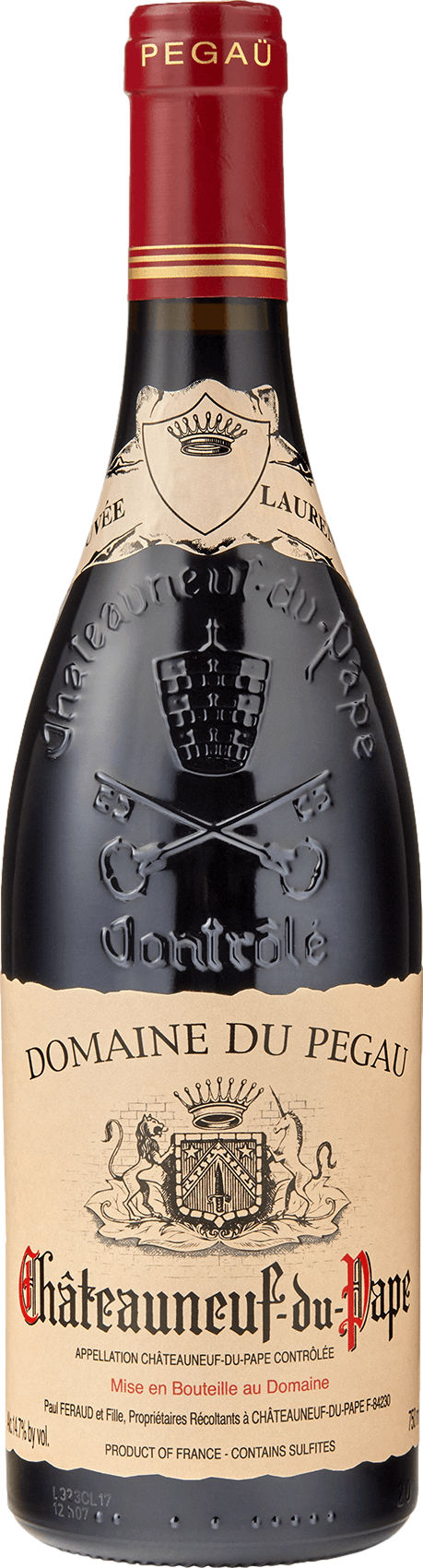 Domaine Du Pegau Chateauneuf du Pape Cuvee Laurence 2021 afbeelding