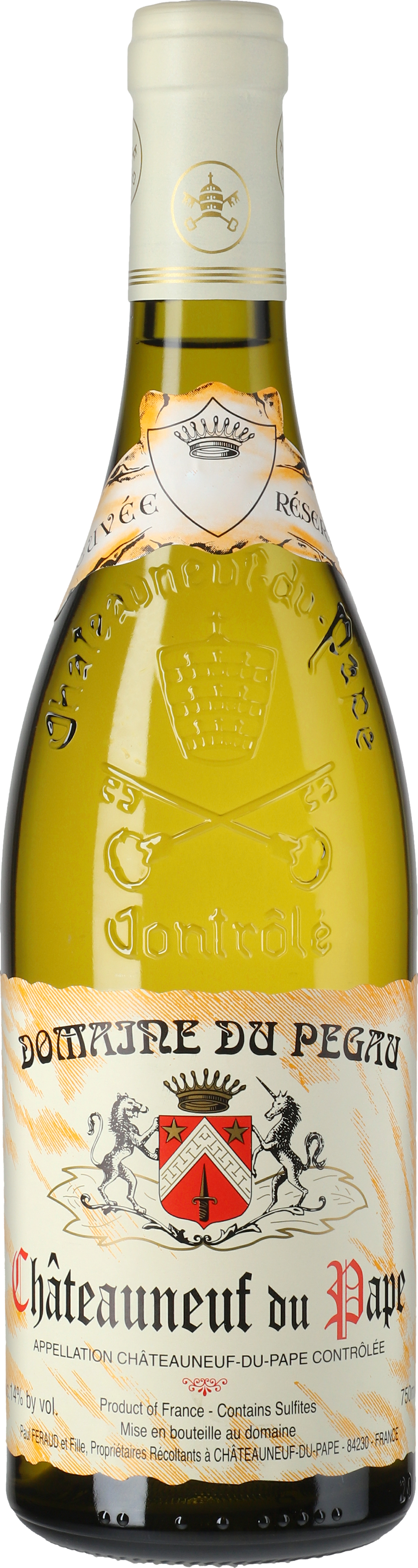 Domaine Du Pegau Chateauneuf du Pape Cuvee Reservee Blanc 2024 afbeelding