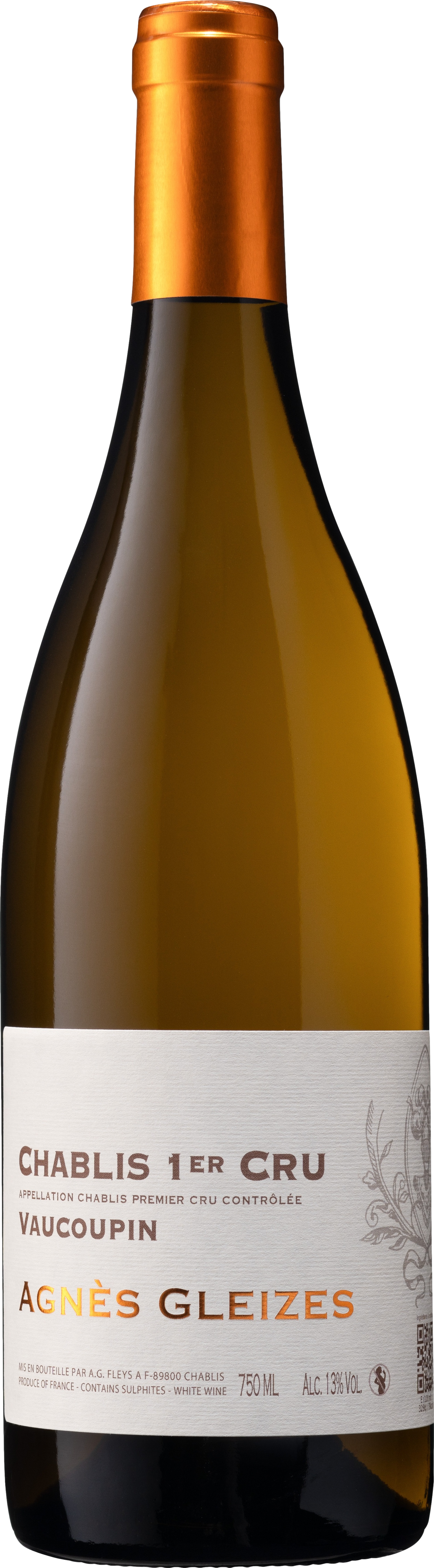Domaine Gautheron Agnes Gleizes Chablis Premier Cru Vaucoupin 2023 afbeelding