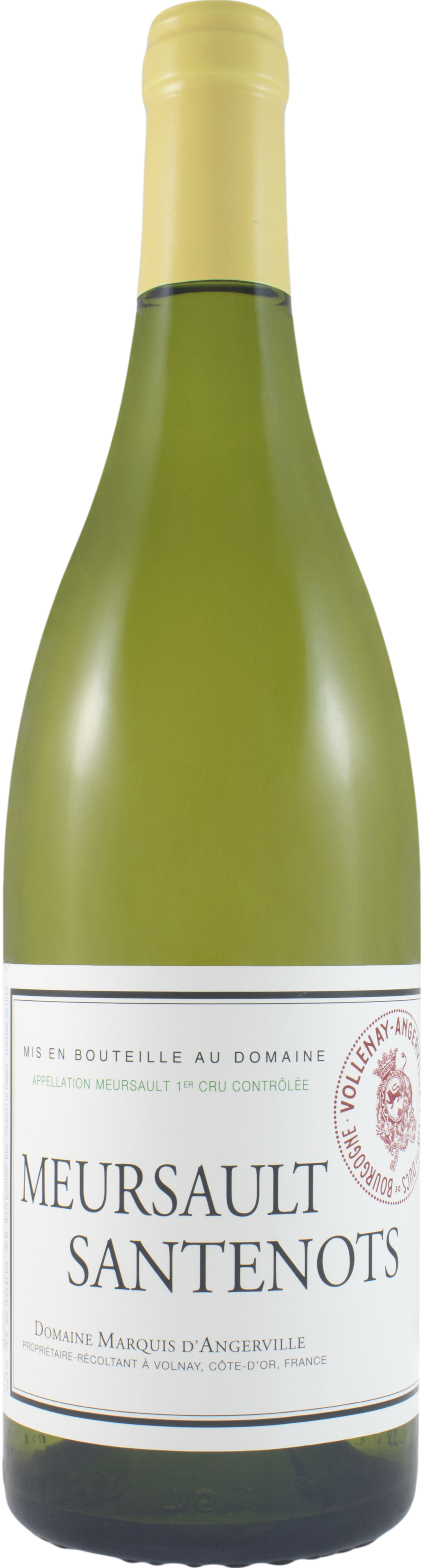 Domaine Marquis d'Angerville Meursault Premier Cru Santenots 2018 afbeelding