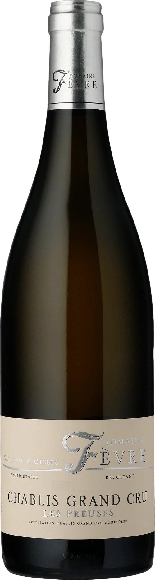 Domaine Nathalie & Gilles Fevre Chablis Grand Cru Les Preuses 2023 afbeelding