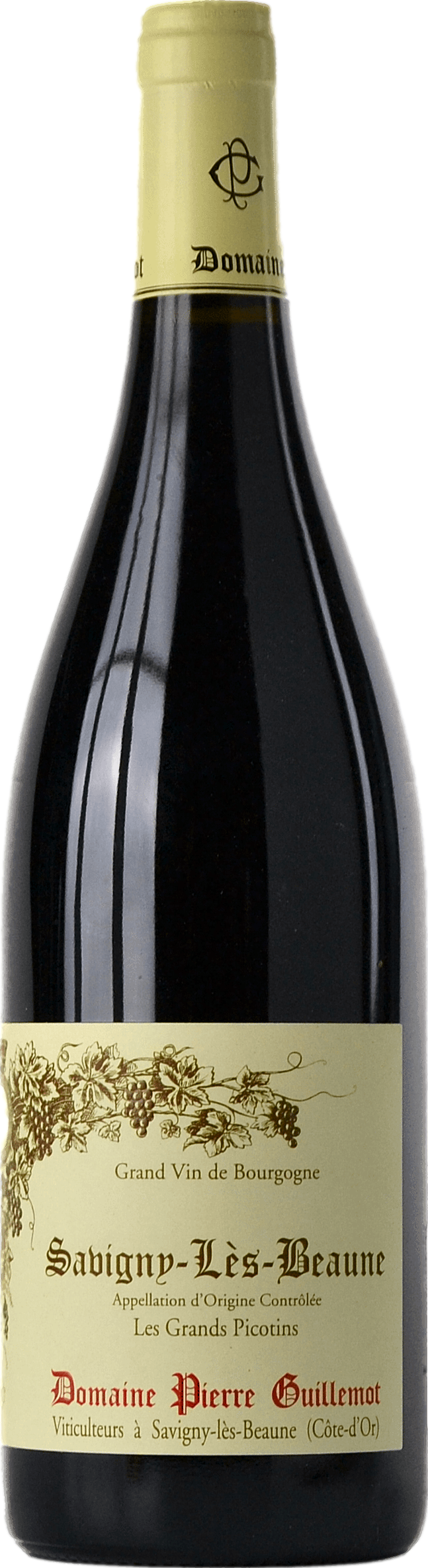 Domaine Pierre Guillemot Savigny les Beaune Les Grands Picotins 2023 afbeelding
