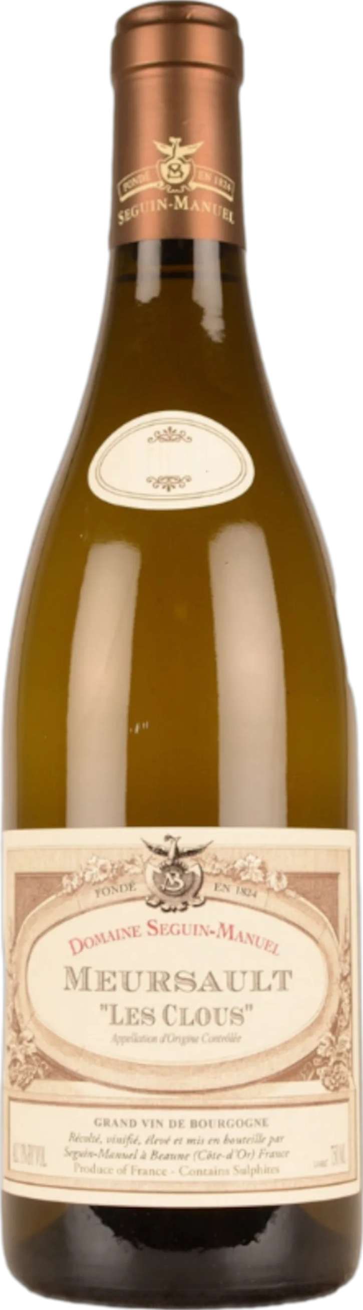 Domaine Seguin-Manuel Meursault Les Clous 2024 afbeelding