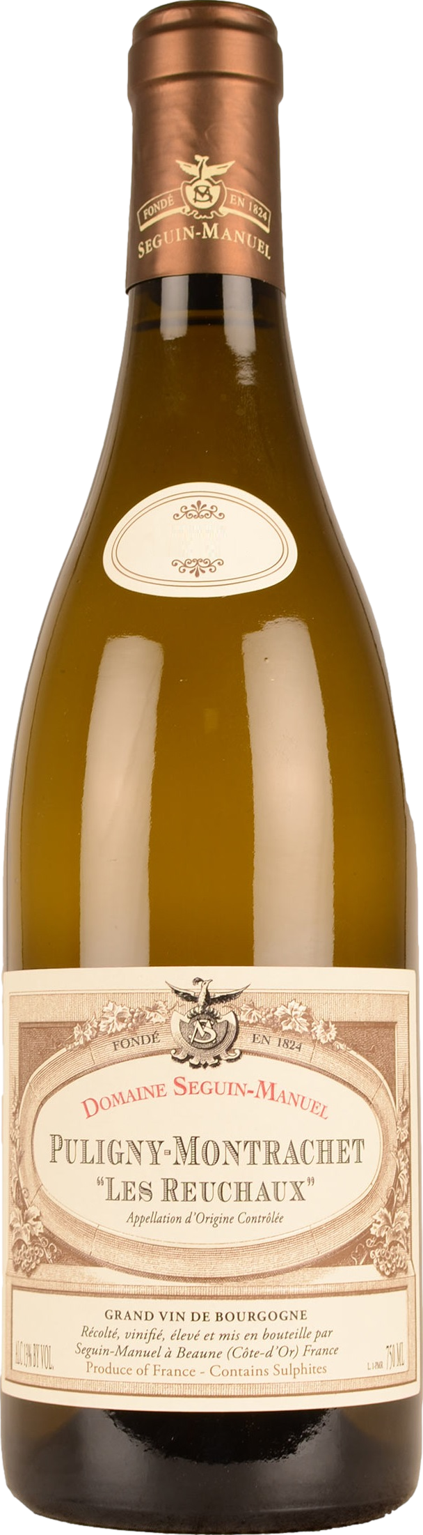 Domaine Seguin-Manuel Puligny-Montrachet Les Reuchaux 2024 afbeelding