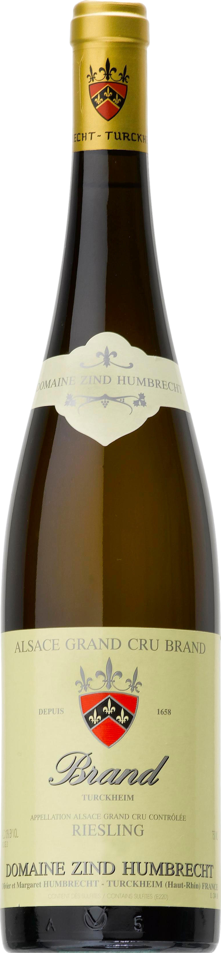 Domaine Zind-Humbrecht Riesling Grand Cru Brand 2023 afbeelding