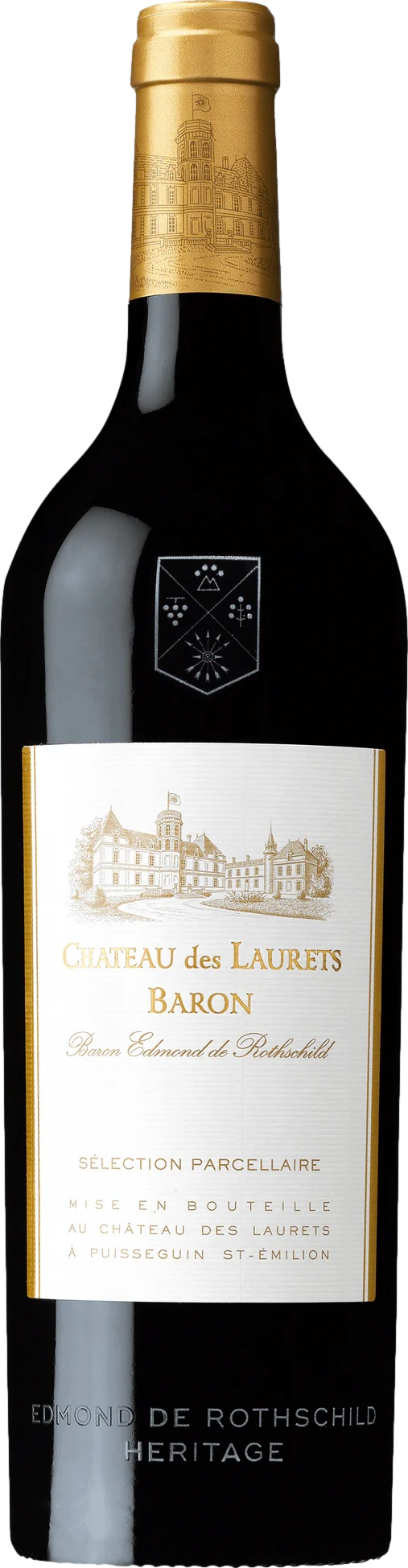 Edmond de Rothschild Chateau des Laurets Baron Selection Parcellaire 2018 afbeelding