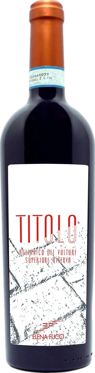 Elena Fucci Titolo Superiore Riserva Aglianico del Vulture 2019 afbeelding
