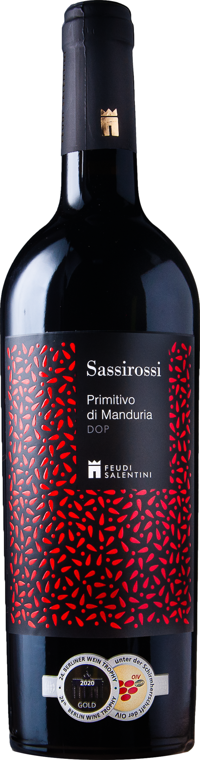 Feudi Salentini Sassirossi Primitivo di Manduria 2023 afbeelding