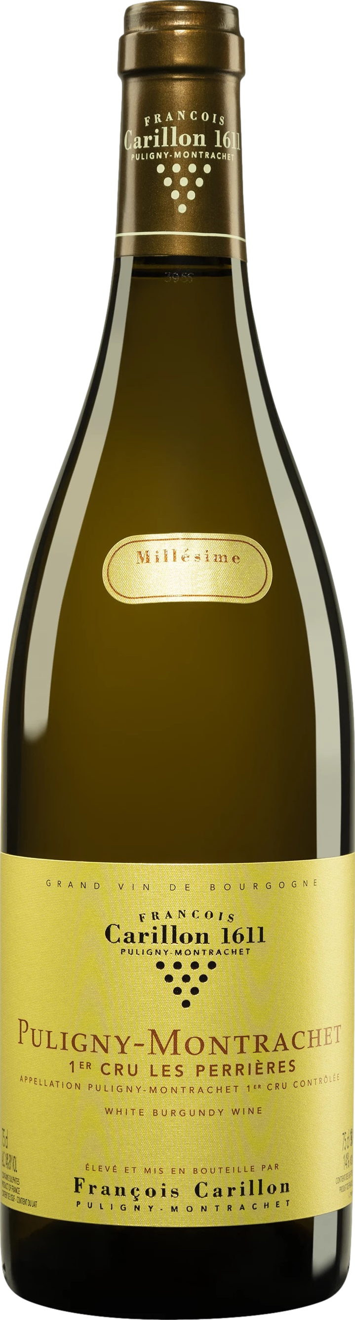 Francois Carillon Puligny-Montrachet Premier Cru Les Perrieres 2023 afbeelding