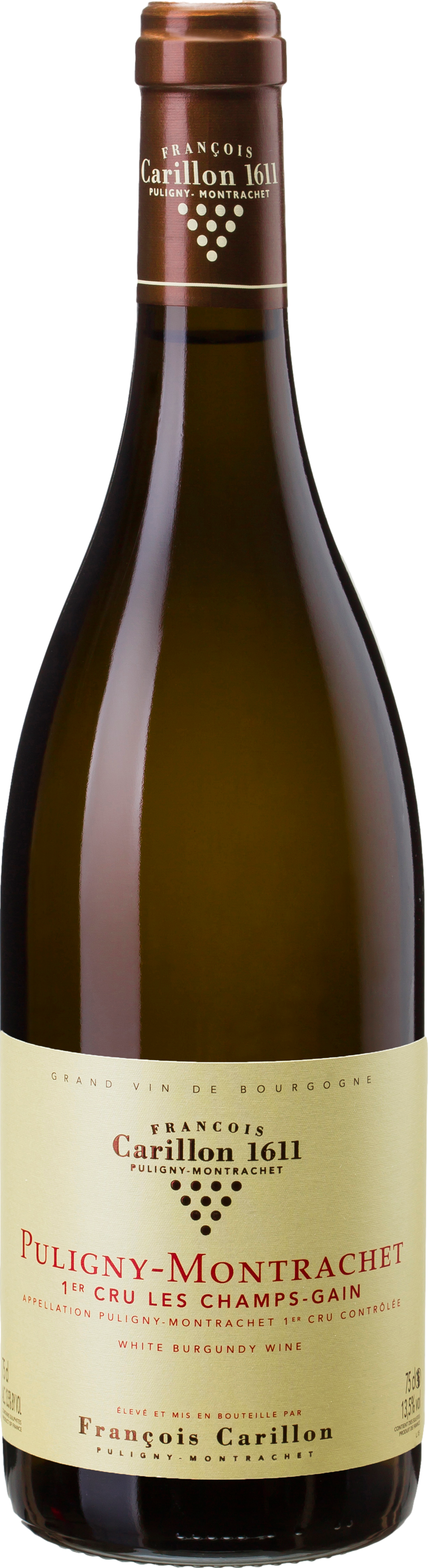 Francois Carillon Puligny-Montrachet Premier Cru Champ Gain 2023 afbeelding
