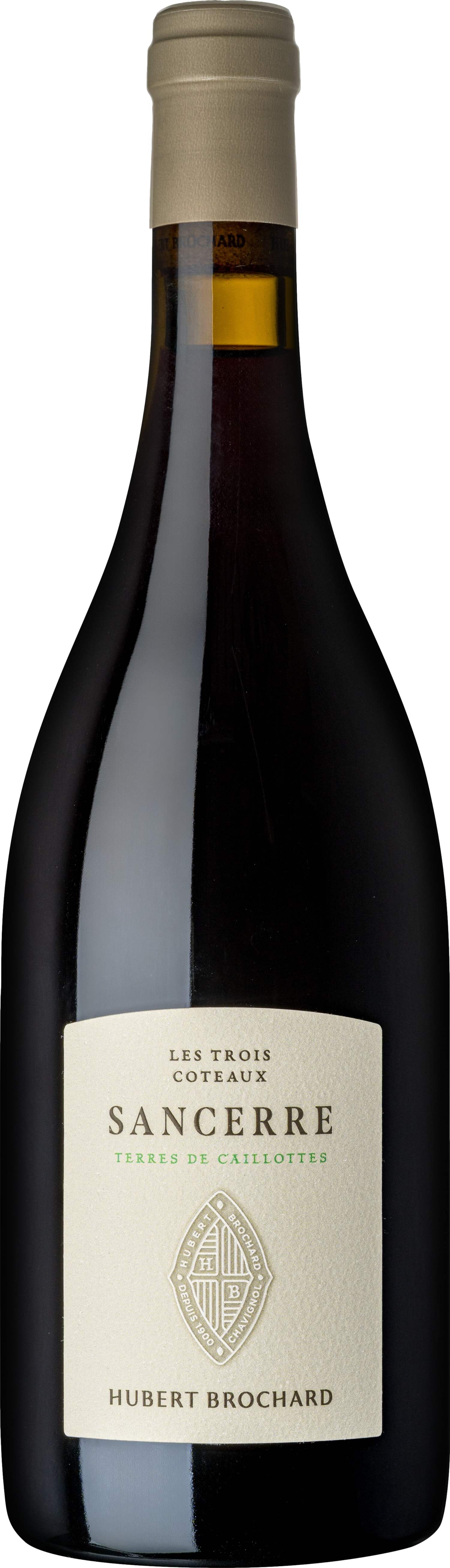 Hubert Brochard Sancerre Les Trois Coteaux Terre de Caillotes 2023 afbeelding