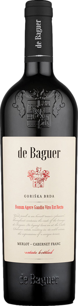 Klet Brda De Baguer Merlot - Cabernet Franc 2019 afbeelding