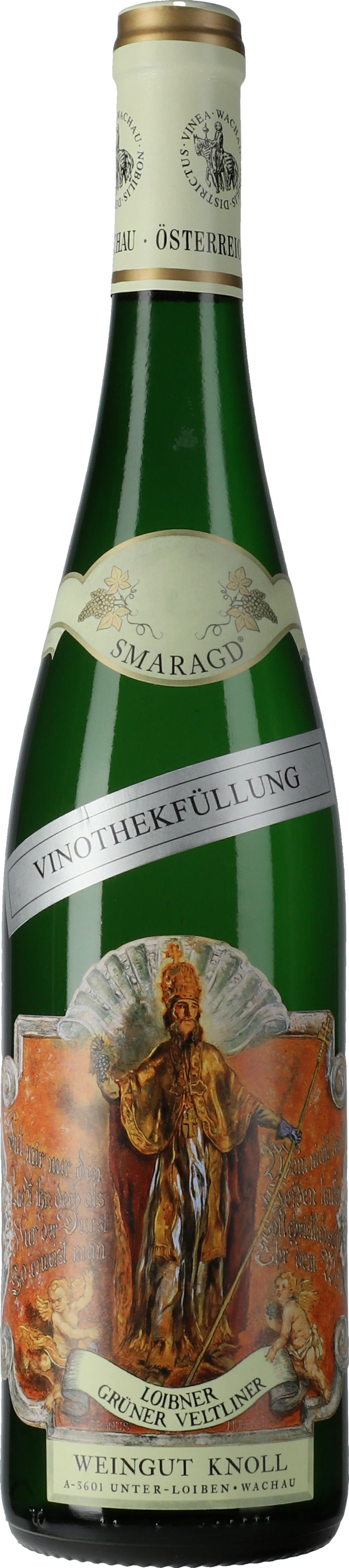 Knoll Loibner Gruner Veltliner Vinothekfullung Smaragd 2021 afbeelding