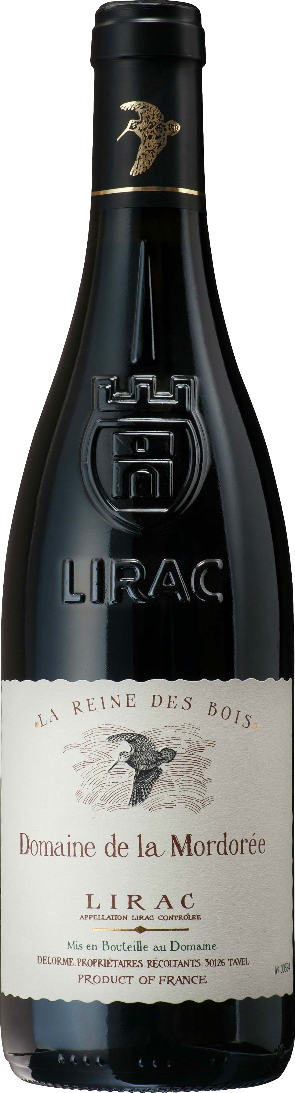 Mordoree Lirac Rouge La Reine des Bois 2020 afbeelding