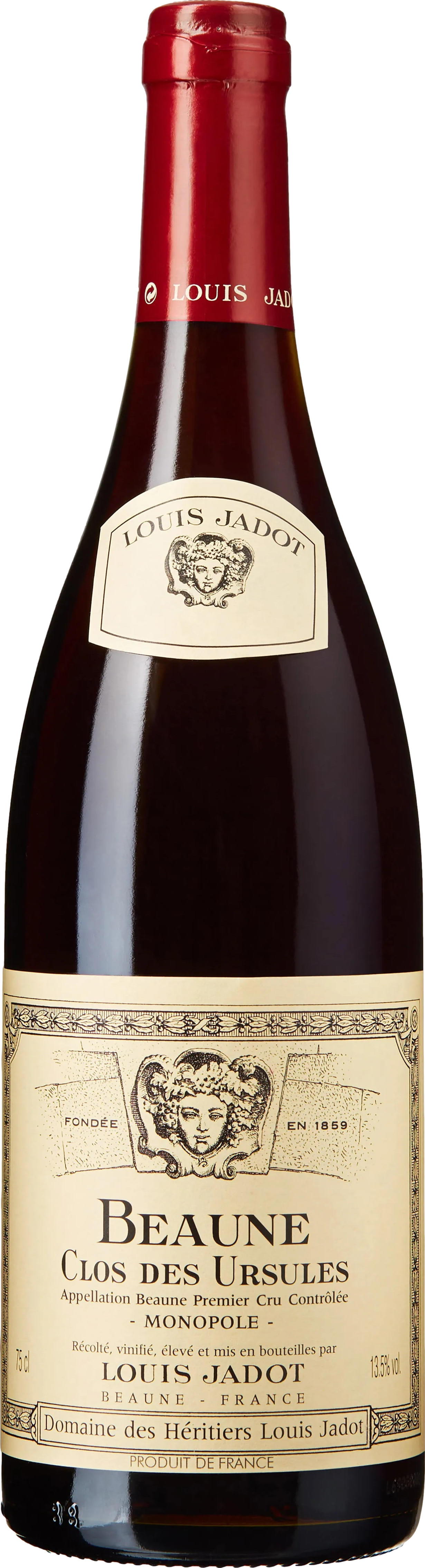 Louis Jadot Beaune Clos des Ursules Premier Cru Monopole 2018 afbeelding