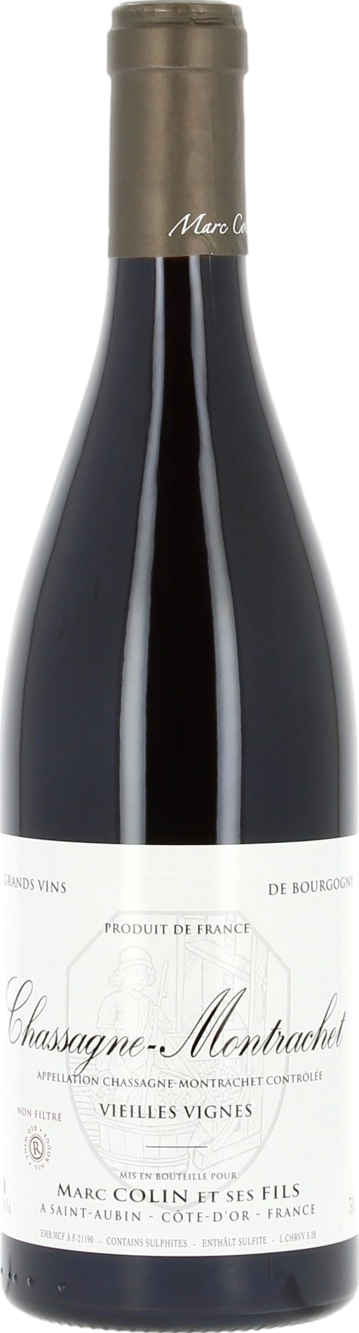 Marc Colin et Fils Chassagne Montrachet Vieilles Vignes Rouge 2023 afbeelding