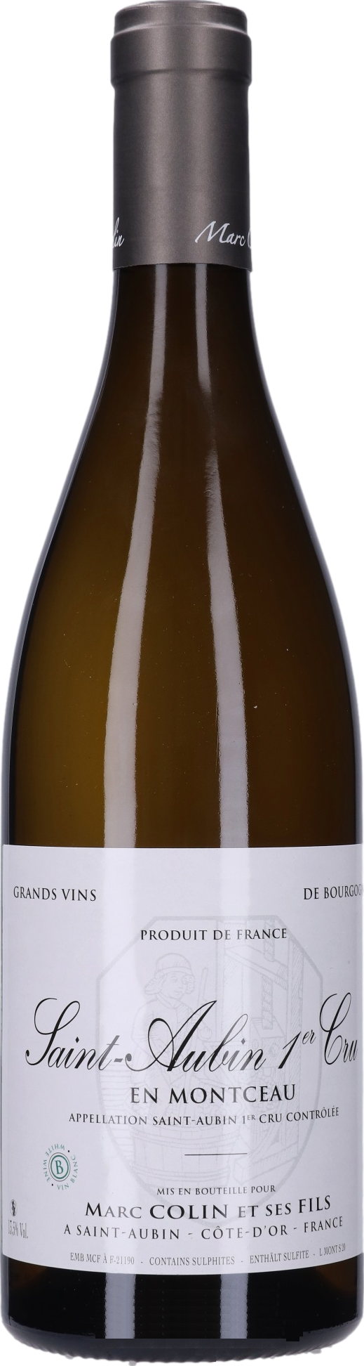 Marc Colin et Fils Saint Aubin 1er Cru en Montceau 2021 afbeelding