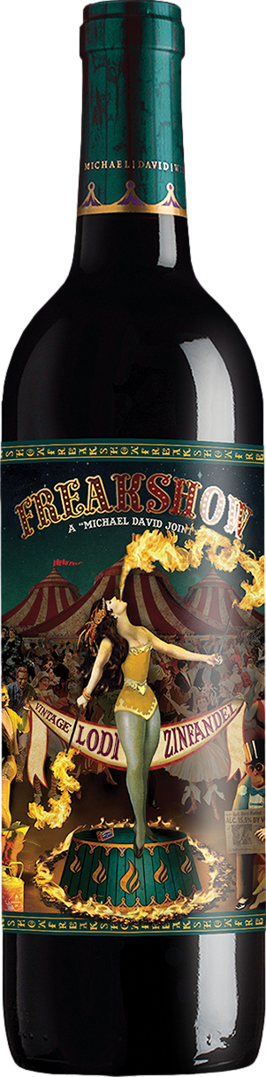 Michael David Winery Freakshow Zinfandel 2022 afbeelding