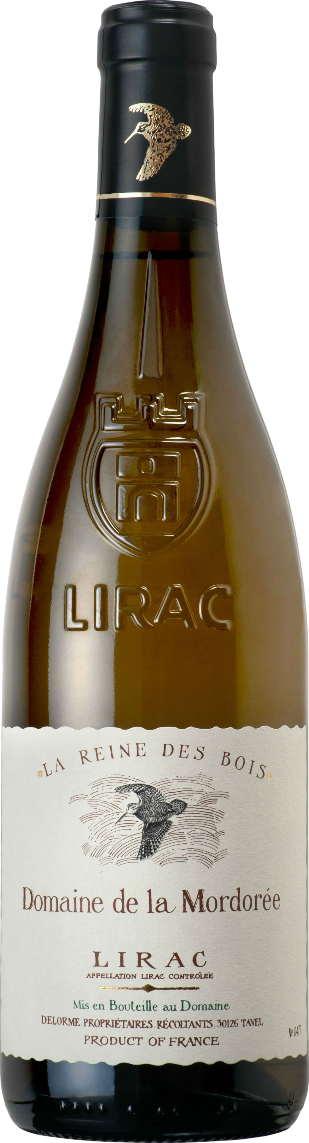 Mordoree Lirac Blanc La Reine des Bois 2024 afbeelding