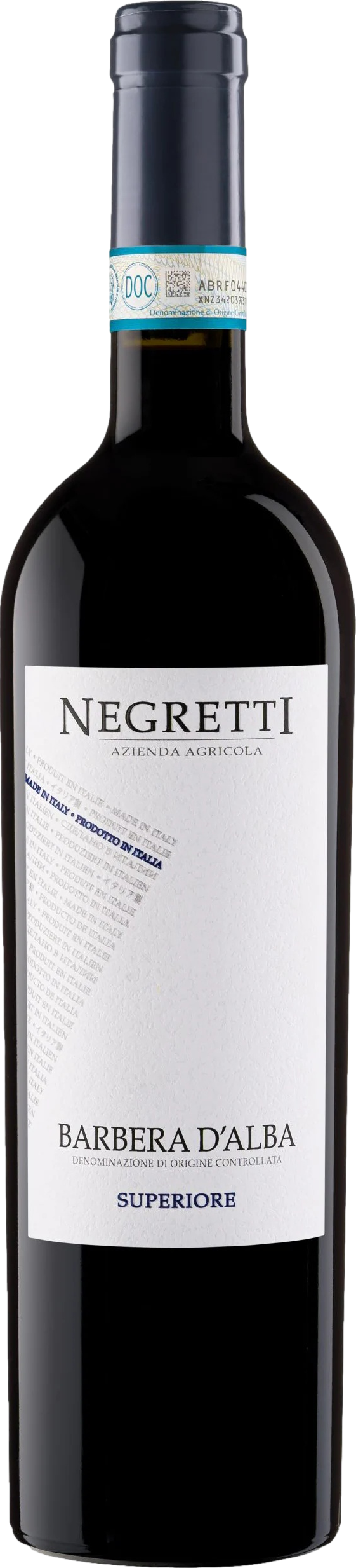 Negretti Barbera d'Alba Superiore 2023 afbeelding