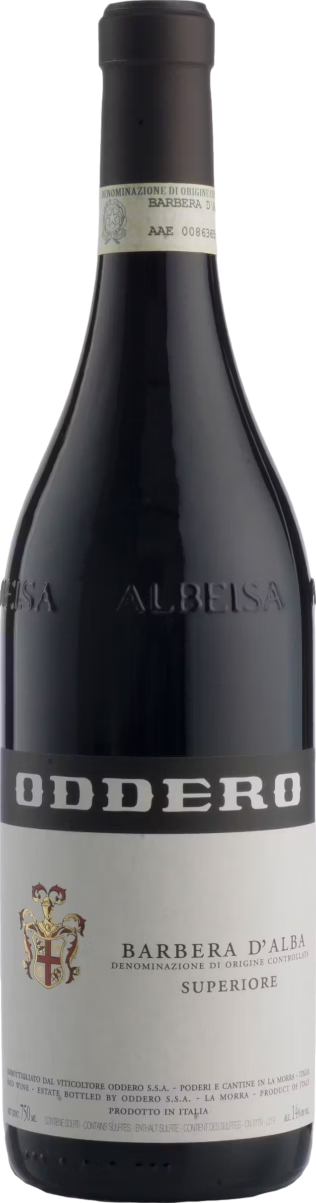 Oddero Barbera d'Alba Superiore 2022 afbeelding
