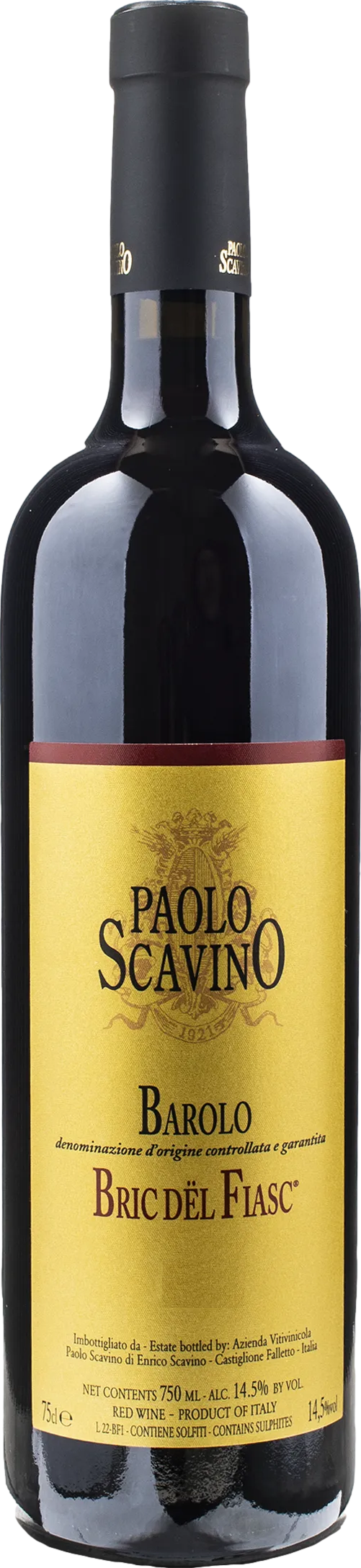 Paolo Scavino Barolo Bric del Fiasc 2020 afbeelding