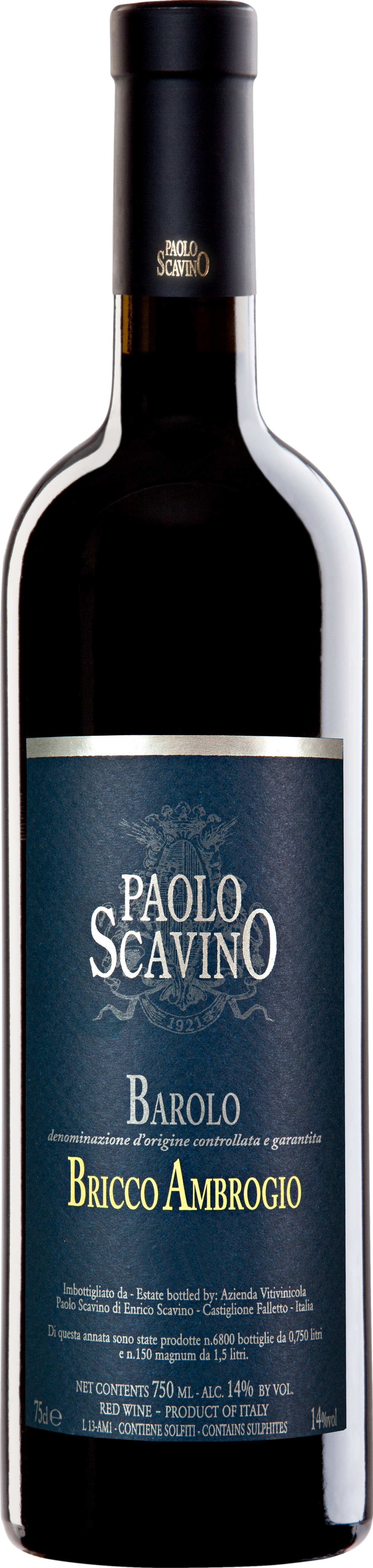 Paolo Scavino Barolo Bricco Ambrogio 2020 afbeelding