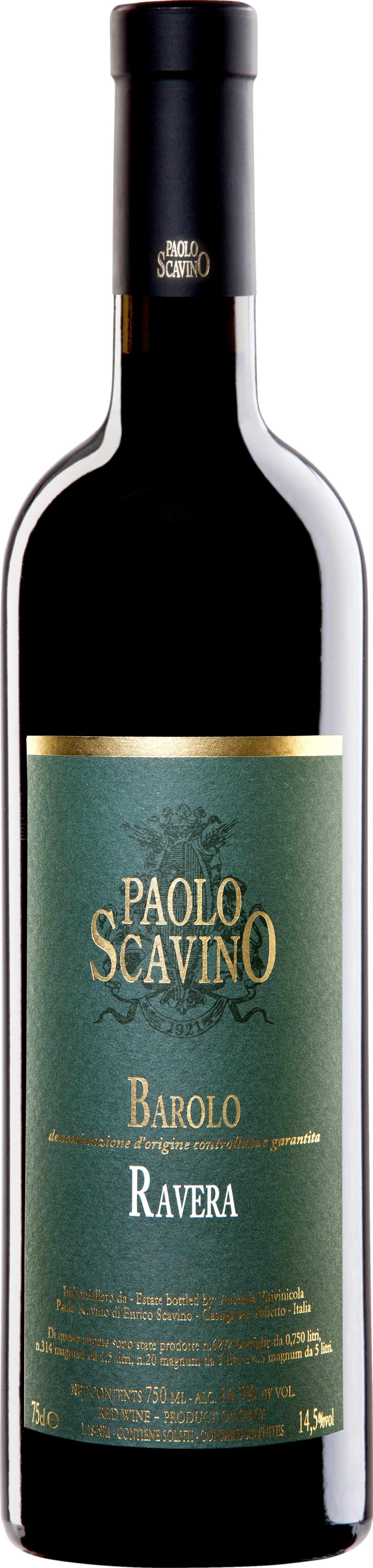 Paolo Scavino Barolo Ravera 2020 afbeelding